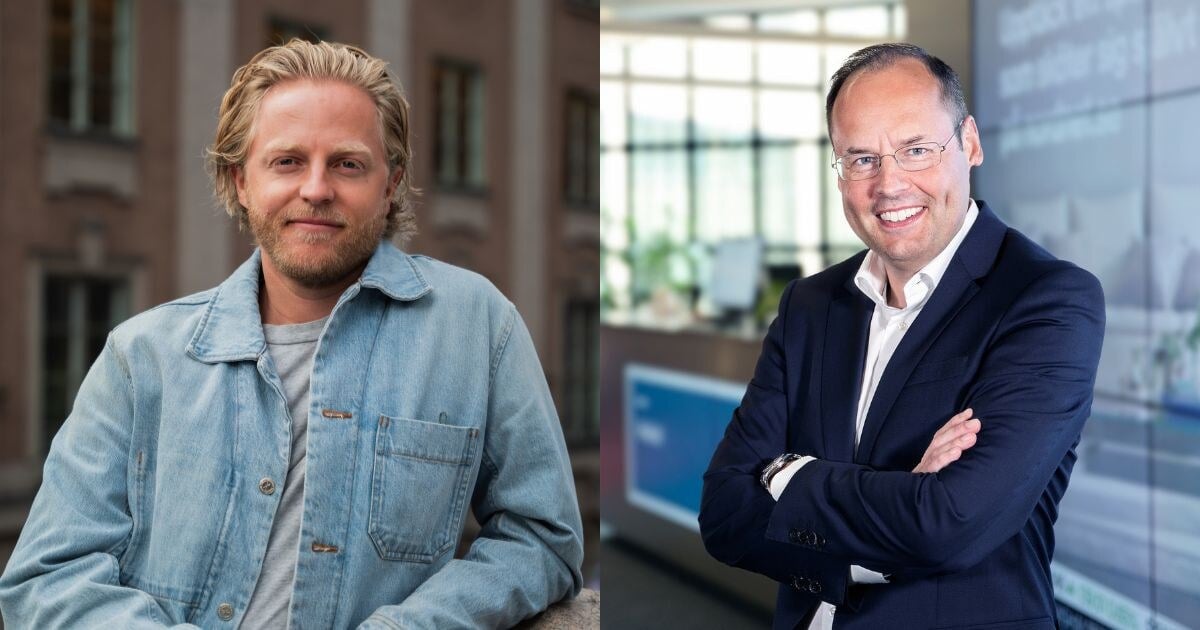 Per Österström, Founder and CEO of Matters, and Lars-Åke Norling, Chair of Matters